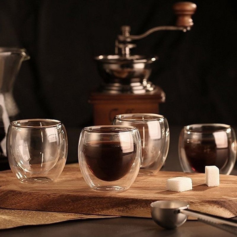 Doppelwandige Espressogläser · 6er-Set, 80 ml – Bild 2