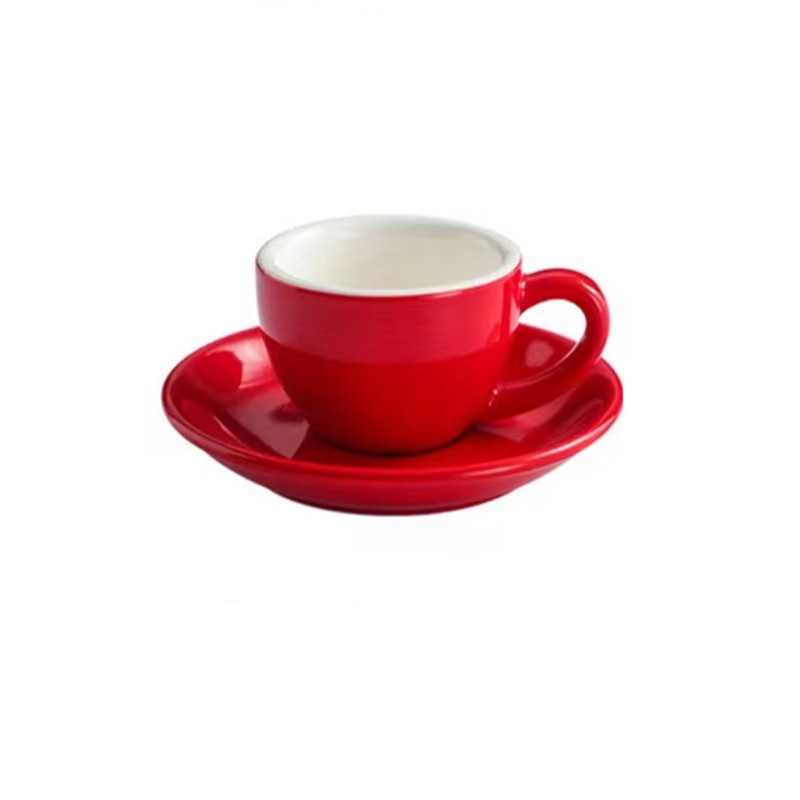 Espressotasse mit Untertasse · Porzellan, 75 ml – Bild 2