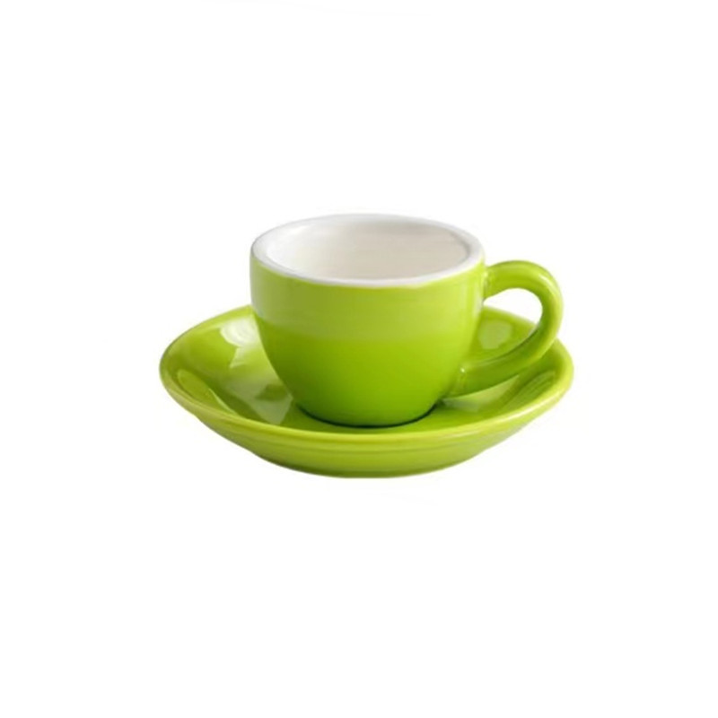 Espressotasse mit Untertasse · Porzellan, 75 ml – Bild 3