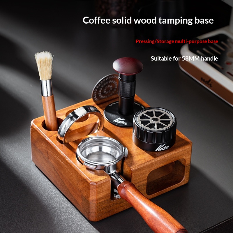 Tamper-Station · Massivholz (58 mm) – Bild 5
