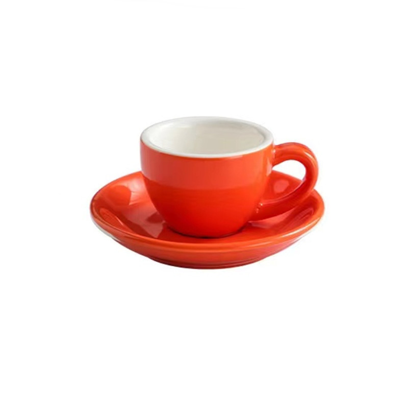 Espressotasse mit Untertasse · Porzellan, 75 ml – Bild 5